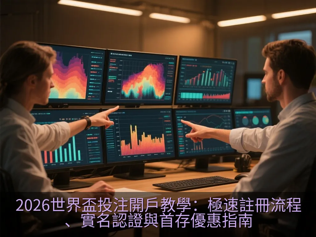 2026世界盃投注開戶教學：極速註冊流程、實名認證與首存優惠指南